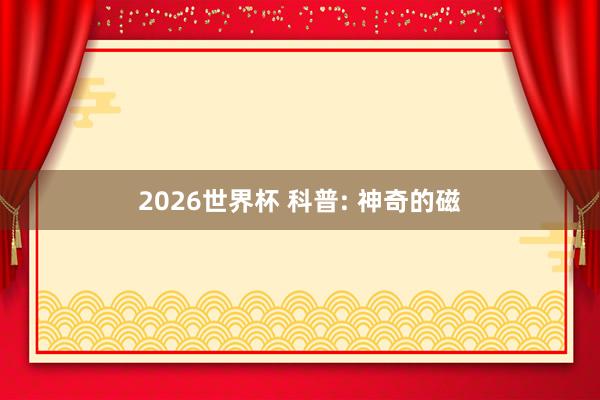 2026世界杯 科普: 神奇的磁